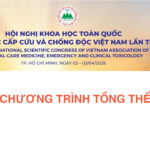 Chương trình Hội nghị Khoa học toàn quốc Hội Hồi sức cấp cứu và chống độc Việt Nam 2026